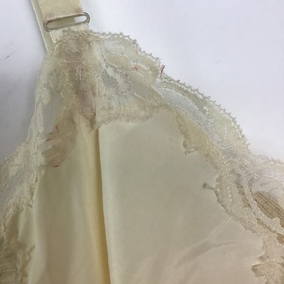 Vintage wonder maid full slip M cream - Picture 5 of 8